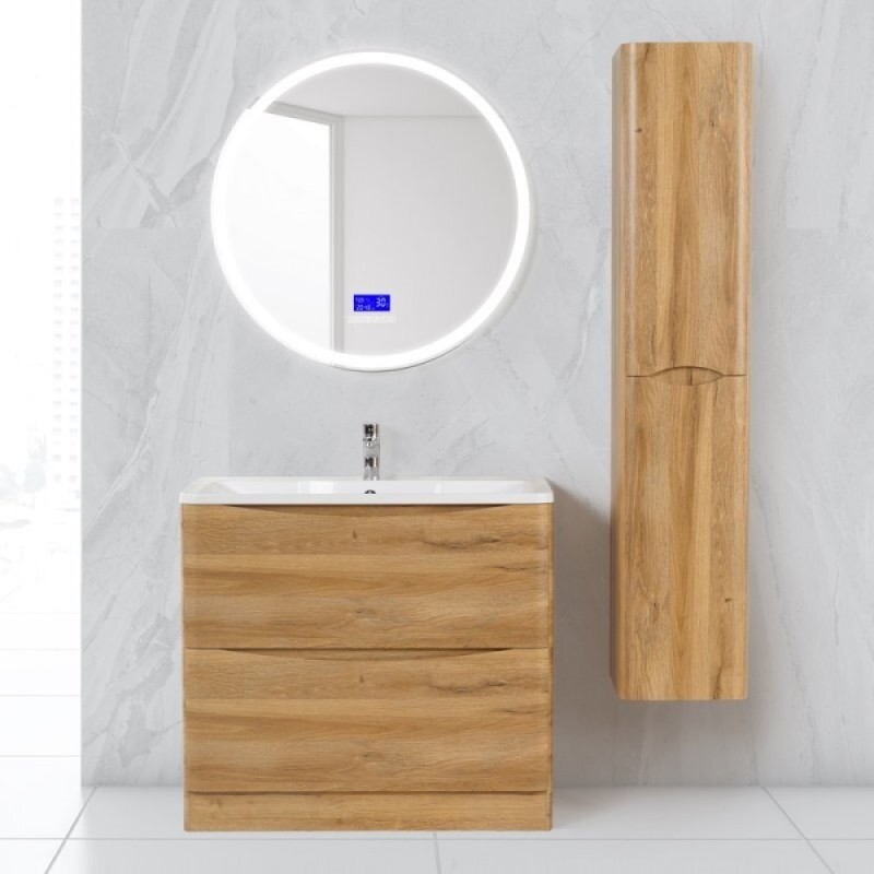 Тумба под раковину BelBagno Acqua-900 ACQUA-900-2C-PIA-RR, 90 см, цвет Rovere Rustico