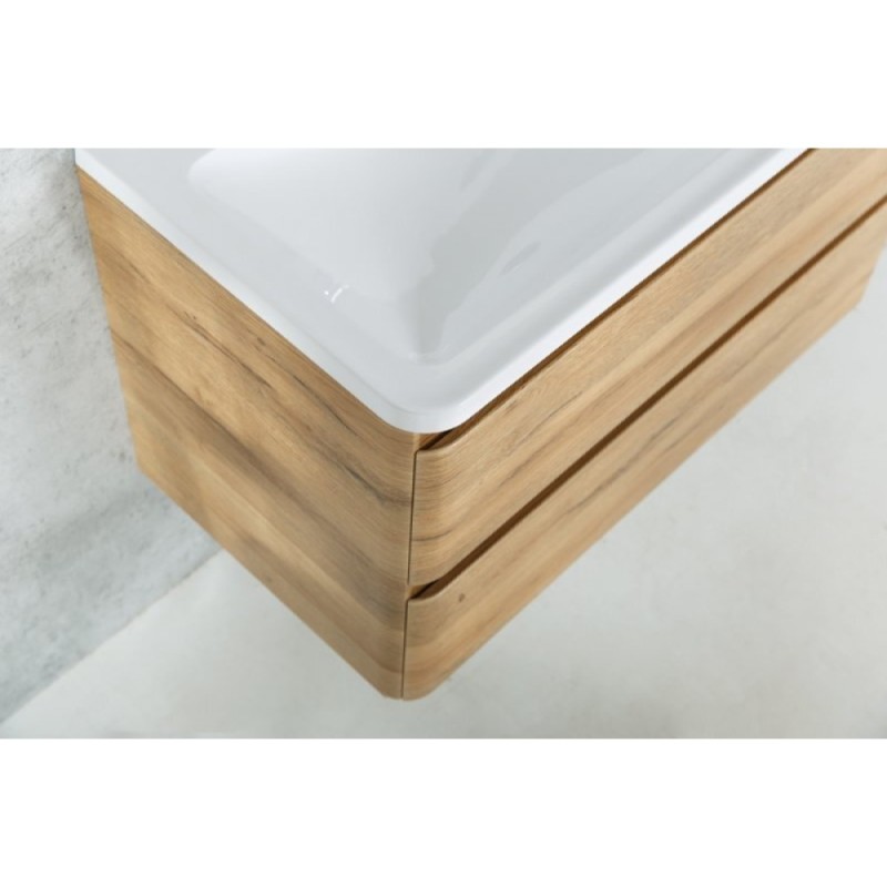 Тумба под раковину BelBagno Acqua-900 ACQUA-900-2C-SO-RR искусственный камень, цвет бежевый