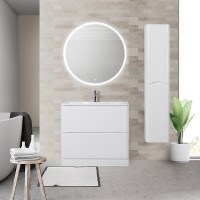 Тумба под раковину BelBagno Acqua-900 ACQUA-900-2C-PIA-BL, 90 см, цвет Bianco Lucido