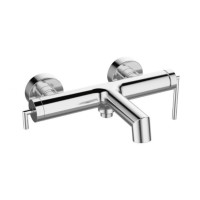 Смеситель для ванны и душа BelBagno ACQUA-VASM/DFS-CRM, с душевым гарнитуром, цвет хром