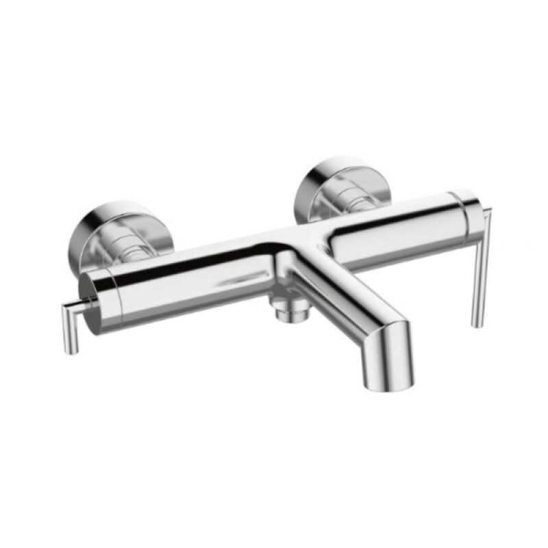 Смеситель для ванны и душа BelBagno ACQUA-VASM/DFS-CRM, с душевым гарнитуром, цвет хром