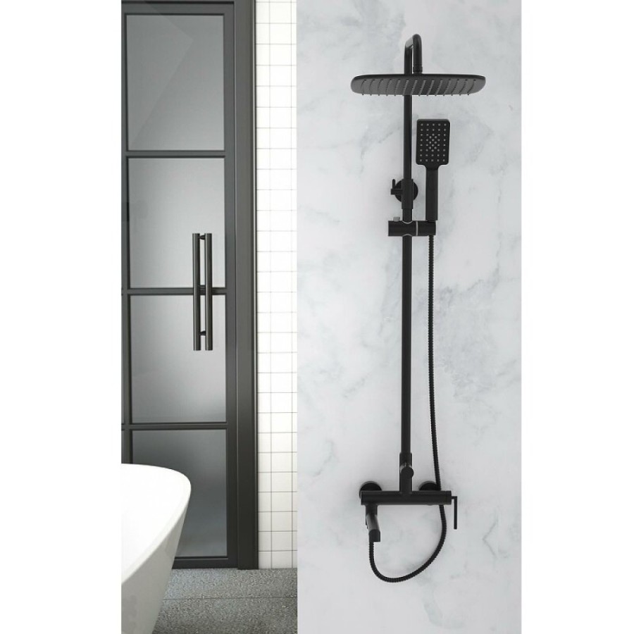 Душевая система Belbagno Acqua ACQUA-VSCM-CRM, с изливом, цвет хром