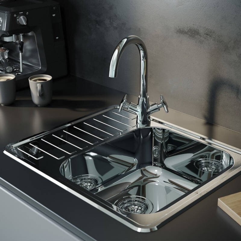 Смеситель Iddis Acros ACRSB00i05 для кухонной мойки, хром