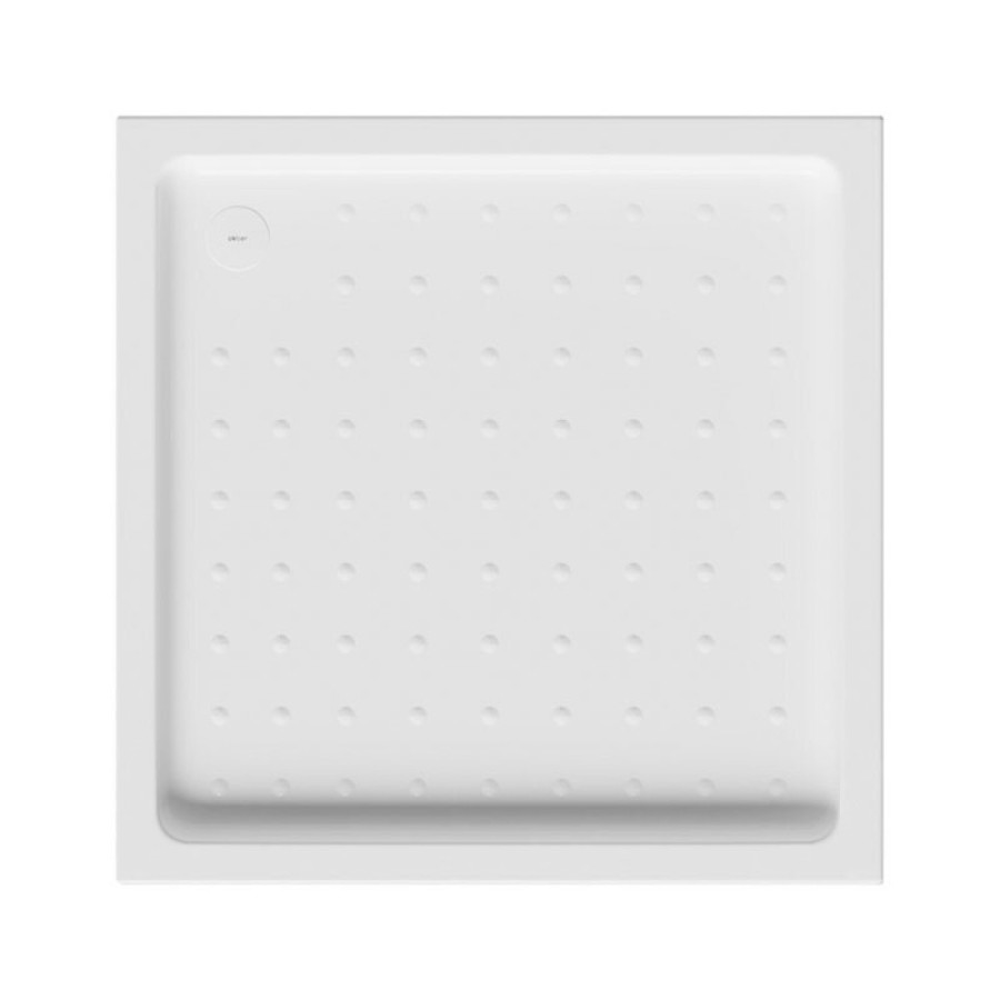Душевой поддон Abber AD3D080, 80 x 80 см, квадратный, акриловый, белый