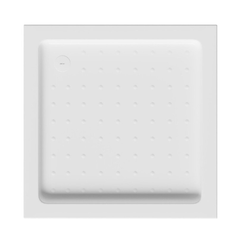 Душевой поддон Abber AD3D100, 100 x 100 см, квадратный, акриловый, цвет белый