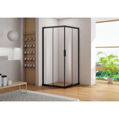 Душевой уголок Aquanet Pleasure AE60-S-100x100U-BT 100x100, прозрачное стекло