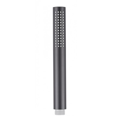 Душевая лейка Aquanet AF000-14B, 1 режим, черный матовый, 261832