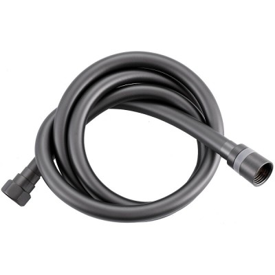 Душевой шланг Abber 150 см, ПВХ, цвет никель, AF0021NG