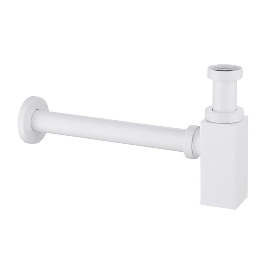 Сифон для раковины Abber AF0031W, белый матовый