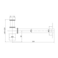 Сифон для раковины Abber, цвет никель, AF0032NG