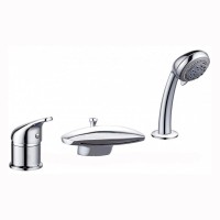 Смеситель на борт ванны Aquanet Practic 2, хром, AF111-63B