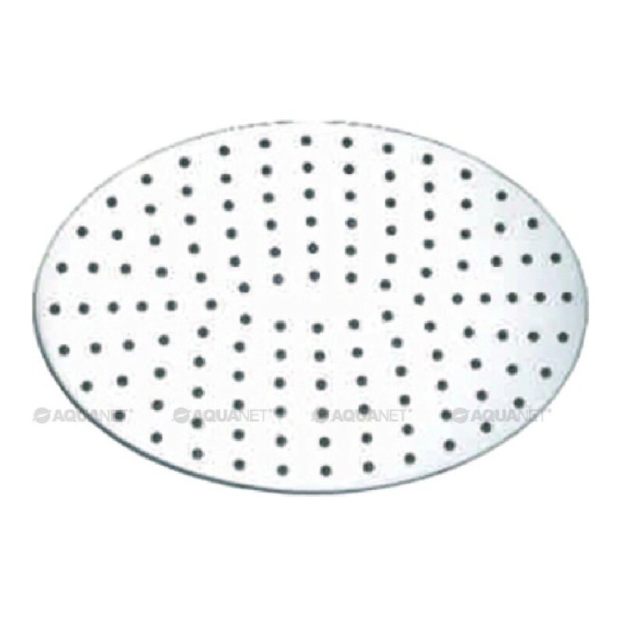 Верхний душ Aquanet Passion Oval AF301-84-OS, 18,5 х 26,5 см, 1 режим струи, без держателя, хром (242984)