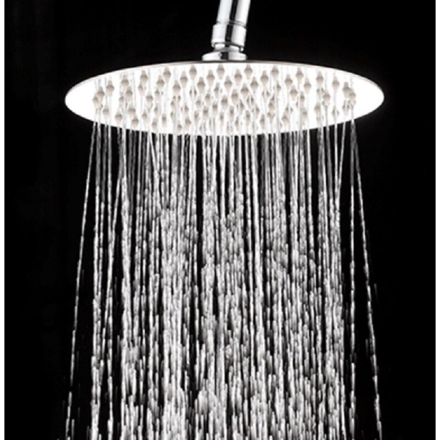 Верхний душ Aquanet Passion AF301-84-RXL, 40x40 см,1 режим струи, без держателя, хром (242980)