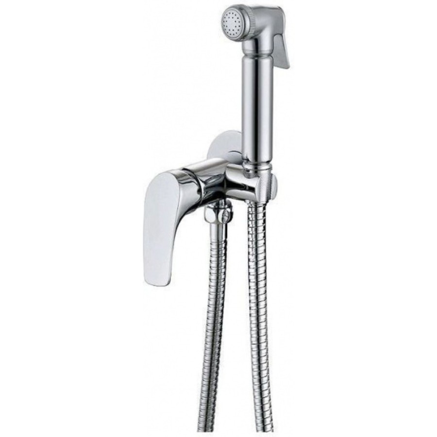 Гигиенический душ Aquanet Atletic 225485, AF310-52C, со смесителем, хром