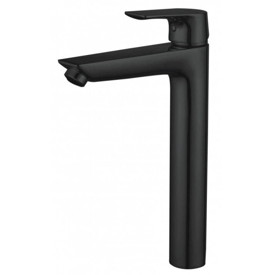 Смеситель Aquanet Static 261821 AF330-11B для раковины, черный матовый