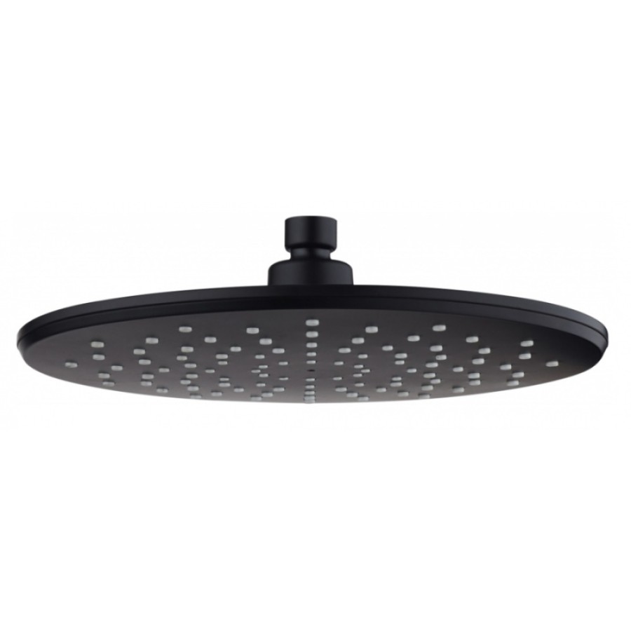 Верхний душ Aquanet Static 261825 AF330-84-R250B, черный матовый