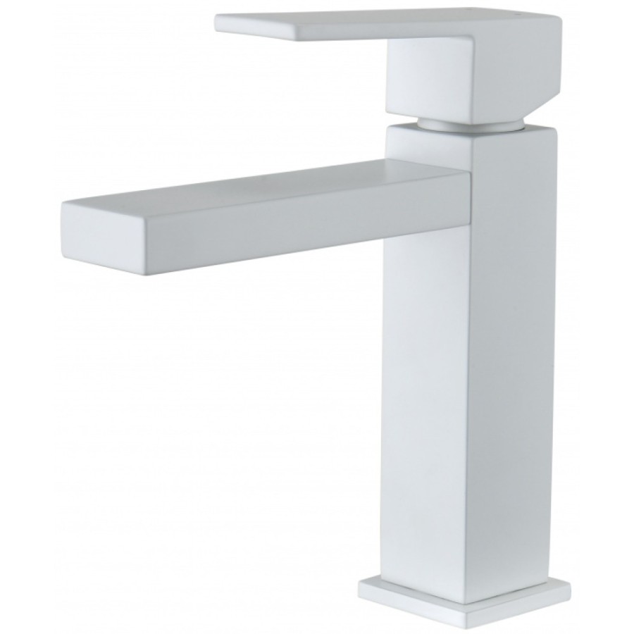 Смеситель Aquanet Blanco 261816 AF420-10W для раковины, без донного клапана, белый