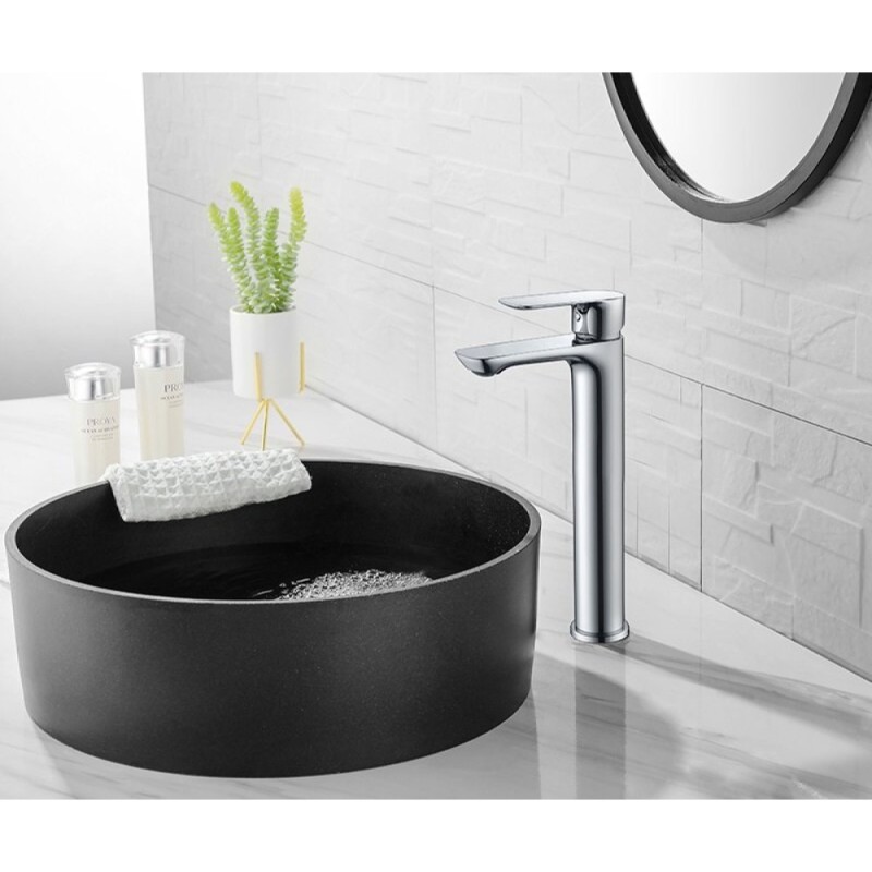 Смеситель Abber Weiss Insel AF8011, для раковины, хром