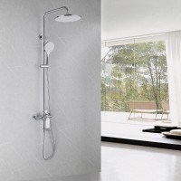 Душевая система Abber Weiss Insel AF8016N, цвет хром