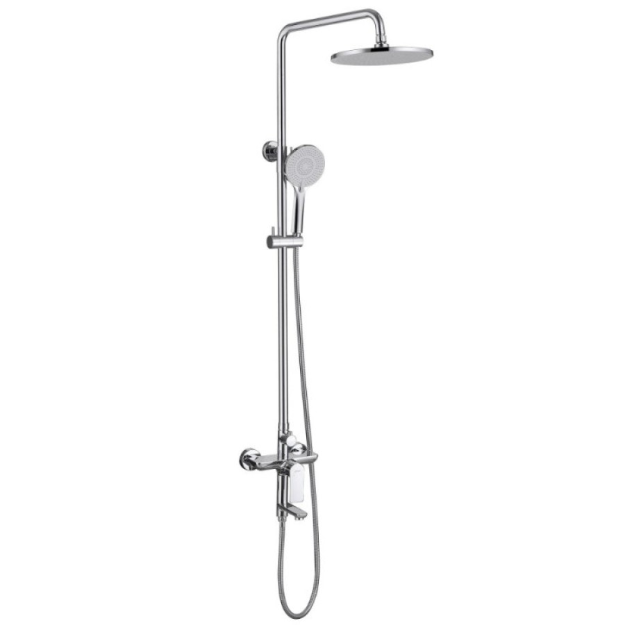 Душевая система Abber Weiss Insel AF8016N, цвет хром