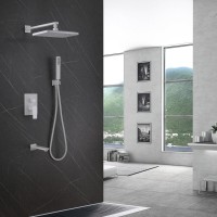 Душевая система Abber Weiss Insel AF8017FW, цвет белый матовый