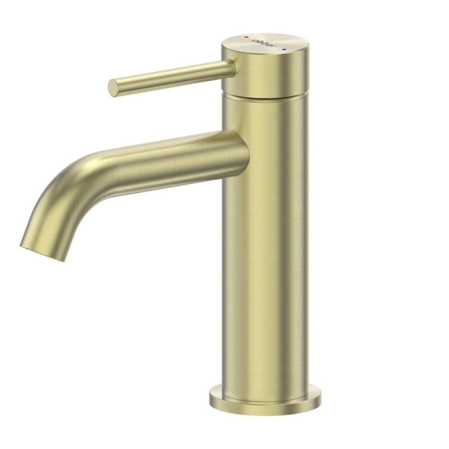 Смеситель Abber Wasser Kreis AF8110BG для раковины, золото брашированное