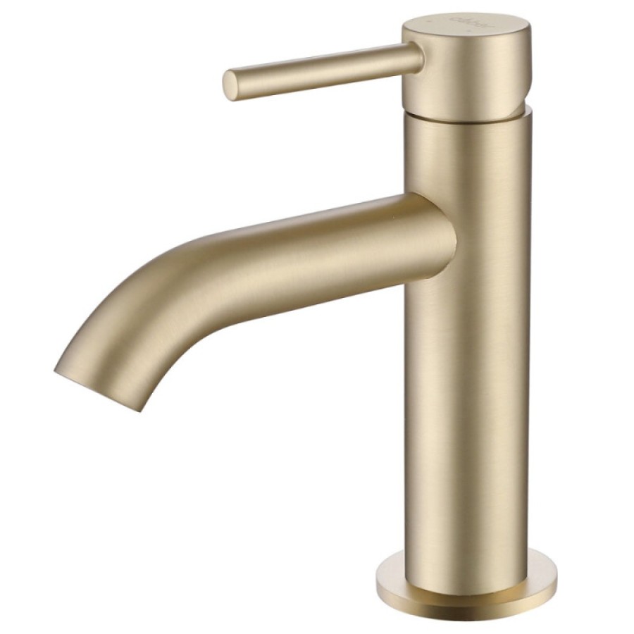 Смеситель Abber Wasser Kreis AF8110G, для раковины, цвет золото матовое