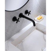 Смеситель Abber Wasser Kreis AF81121B, для раковины, черный матовый