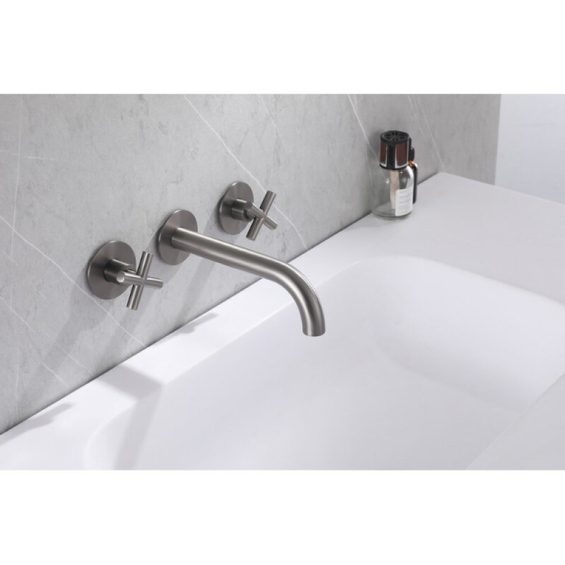 Смеситель Abber Wasser Kreis AF81121NG, для раковины, цвет никель