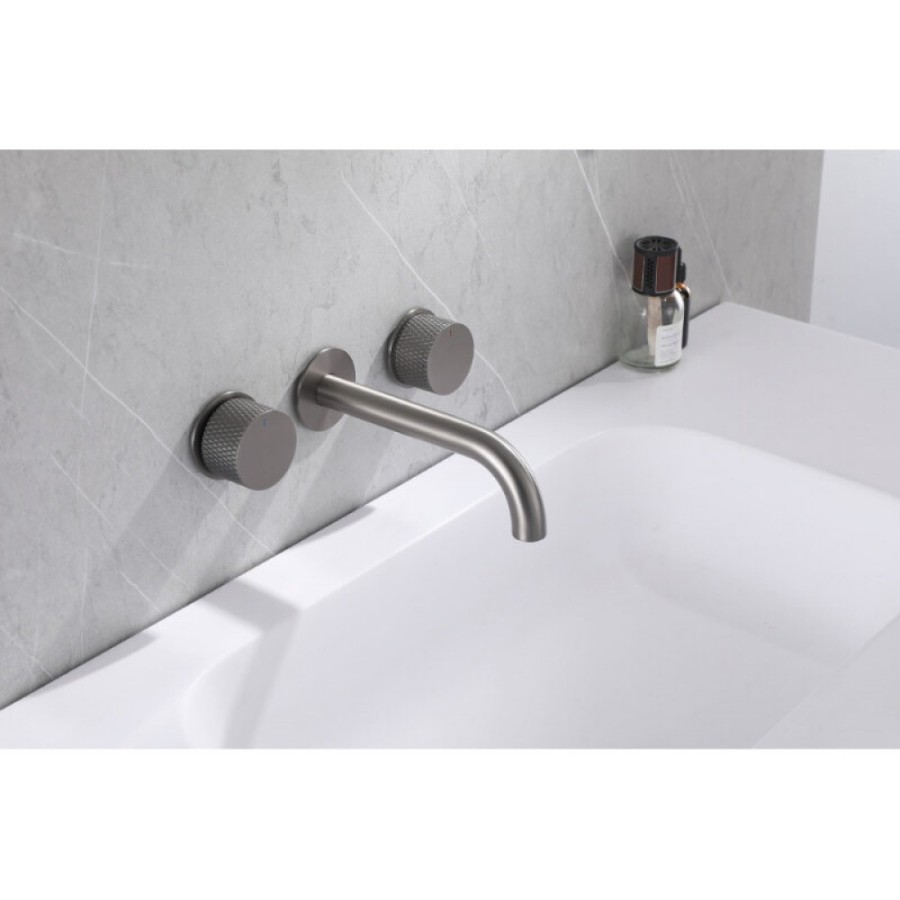 Смеситель Abber Wasser Kreis AF81122NG, для раковины, цвет никель