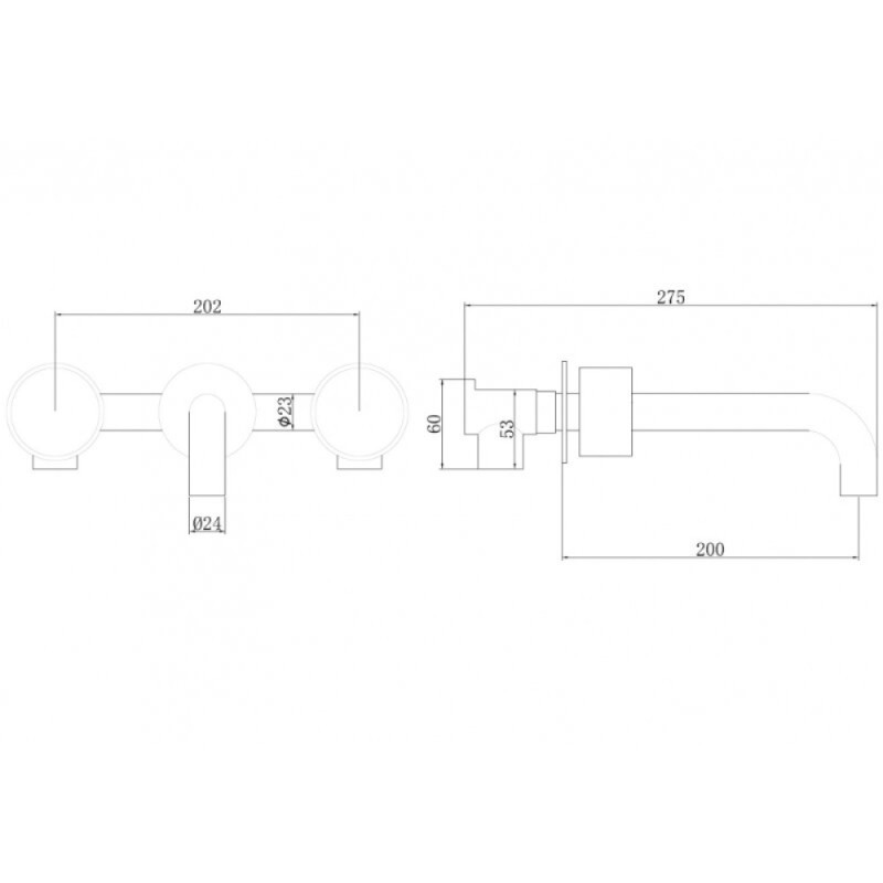 Смеситель Abber Wasser Kreis AF81122NG, для раковины, цвет никель