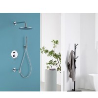Душевая система Abber Wasser Kreis AF8117, цвет хром