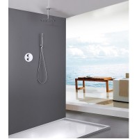 Душевая система Abber Wasser Kreis AF8121, цвет хром