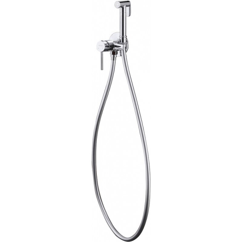 Гигиенический душ со смесителем Abber Wasser Kreis AF8125, цвет хром