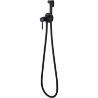 Гигиенический душ Abber Wasser Kreis, AF8125B, со смесителем, черный матовый