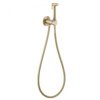 Гигиенический душ Abber Wasser Kreis, AF8125G, со смесителем, золото матовое