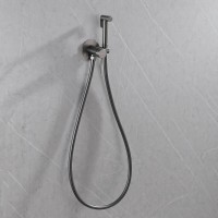 Гигиенический душ Abber Wasser Kreis AF8125NG, со смесителем, цвет никель