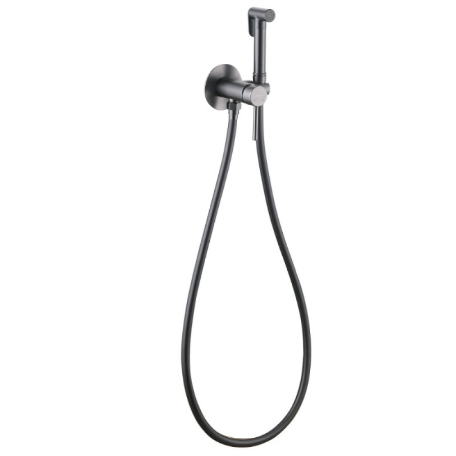 Гигиенический душ Abber Wasser Kreis AF8125NG, со смесителем, цвет никель