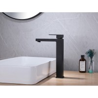 Смеситель Abber Daheim AF8211B, для раковины, черный матовый