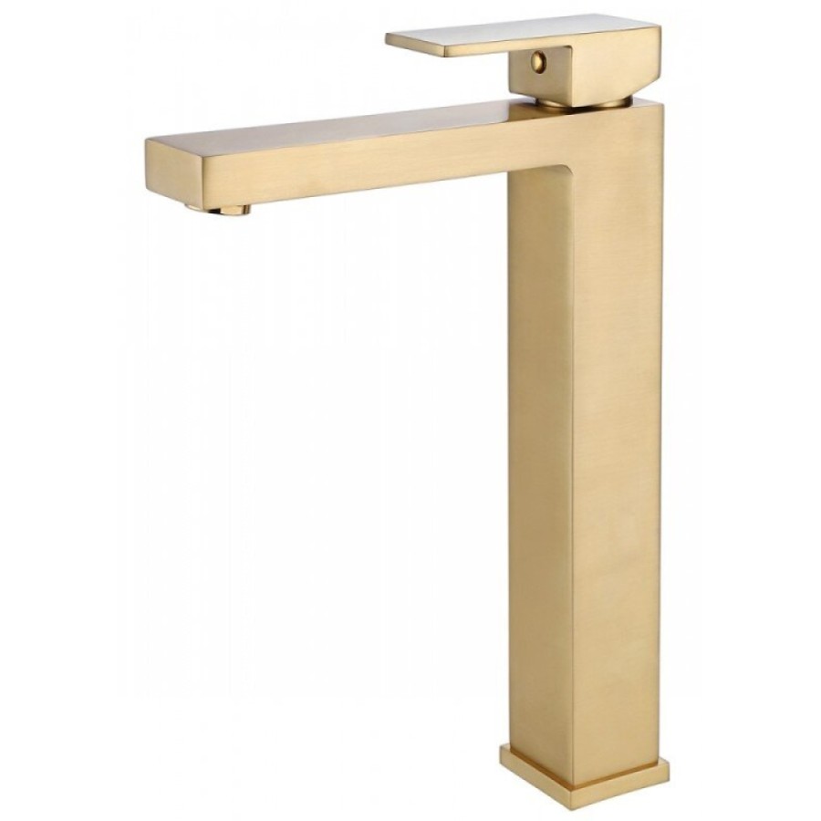 Смеситель Abber Daheim AF8211G, для раковины, золото матовое