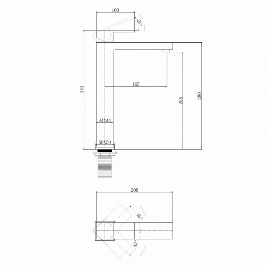 Смеситель Abber Daheim AF8211W, для раковины, белый матовый