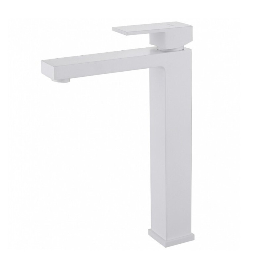 Смеситель Abber Daheim AF8211W, для раковины, белый матовый