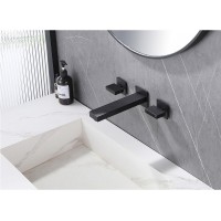 Смеситель для раковины Abber Daheim AF82122B, цвет черный матовый