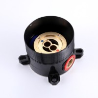 Смеситель Abber Daheim AF8215B, напольный, черный матовый