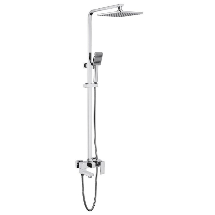Душевая система Abber Daheim AF8216L, хром