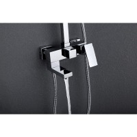 Душевая система Abber Daheim AF8216L, хром