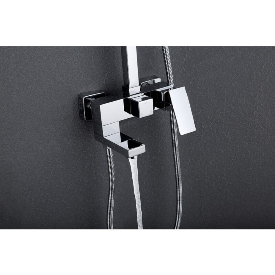 Душевая система Abber Daheim AF8216L, хром
