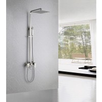 Душевая система Abber Daheim AF8216SPL, PVD покрытие, сатин
