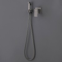 Гигиенический душ Abber Daheim AF8225NG, со смесителем, цвет никель