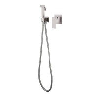 Гигиенический душ Abber Daheim, AF8225SP, со смесителем, PVD покрытие, сатин